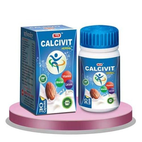 SB Calcivit Herbal Capsule (30 caps) - Bestsata wholesale medicine supplier offering Medicine Wholesale SB Calcivit Herbal Capsule