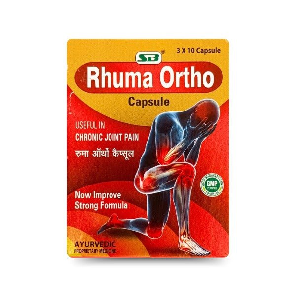SB Rhuma Ortho Capsule For Joint Pain (30 cap) - Bestsata wholesale medicine supplier offering Medicine