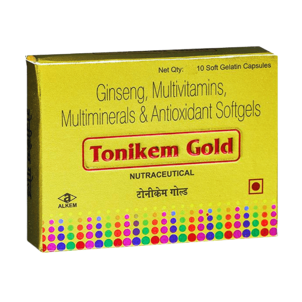 Tonikem Gold Capsule 10's - Bestsata wholesale medicine supplier offering Medicine