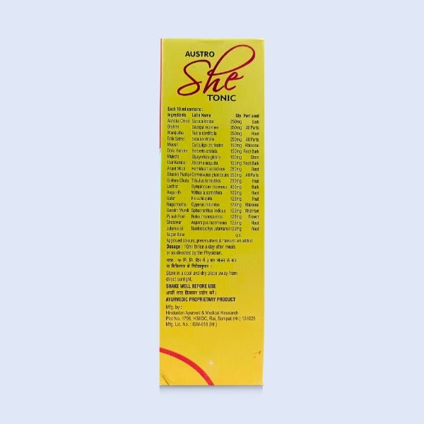 Women's Health Austro She Tonic 300ml - Bestsata wholesale medicine supplier offering Medicine